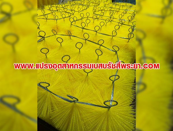 แปรงพู่กรองบ่อปลา 